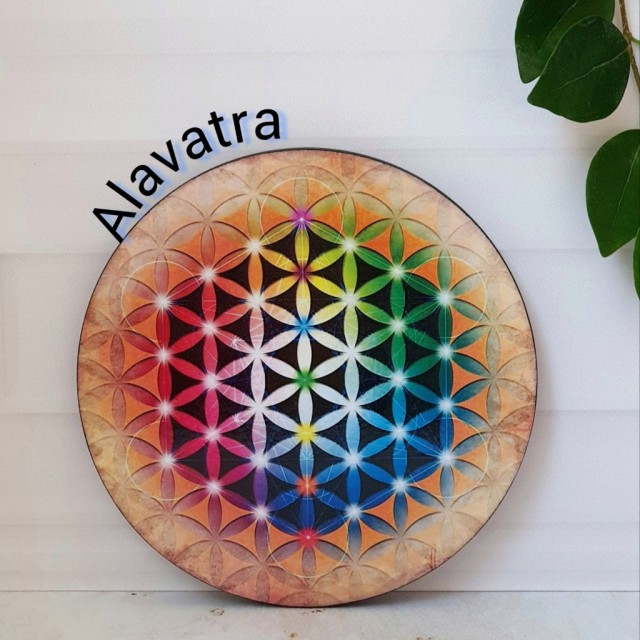 دیوارکوب گل زندگی ۷چاکرا