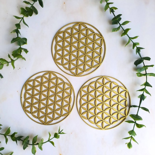 زیرلیوانی گل زندگی