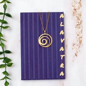 گردنبند نماد قدرتمند اسپیرال