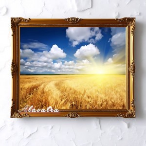 دیوارکوب مخملی گندمزار