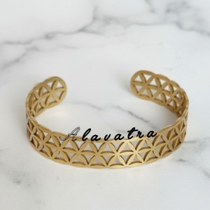 دستبند النگوییِ گل زندگی