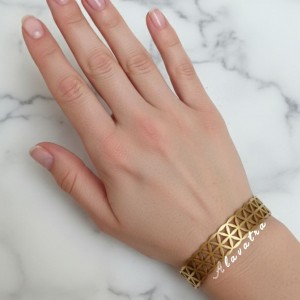 دستبند النگوییِ گل زندگی