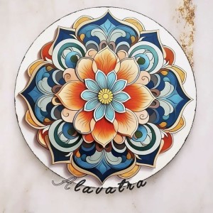دیوارکوب ماندالا