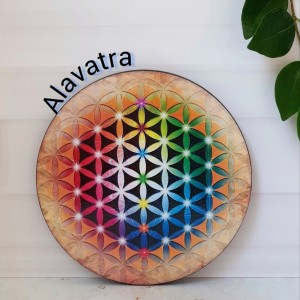 دیوارکوب گل زندگی ۷چاکرا