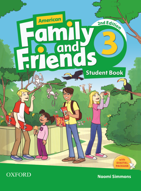 کتاب American Family and Friends 3