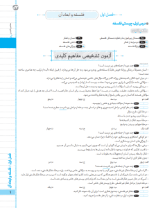 بیسترس فلسفه یازدهم انسانی (دوز 60%)
