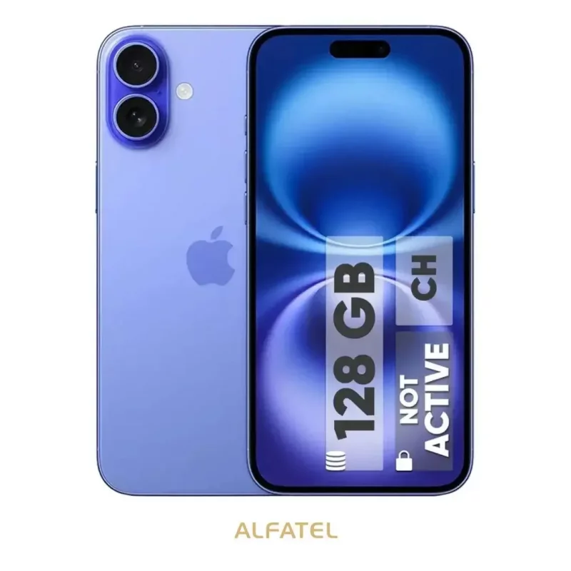 گوشی موبایل آیفون 16 نرمال ۱۲۸ گیگابایت CH نات اکتیو - رجیستر شده | IPHONE 16 128 CH-NON