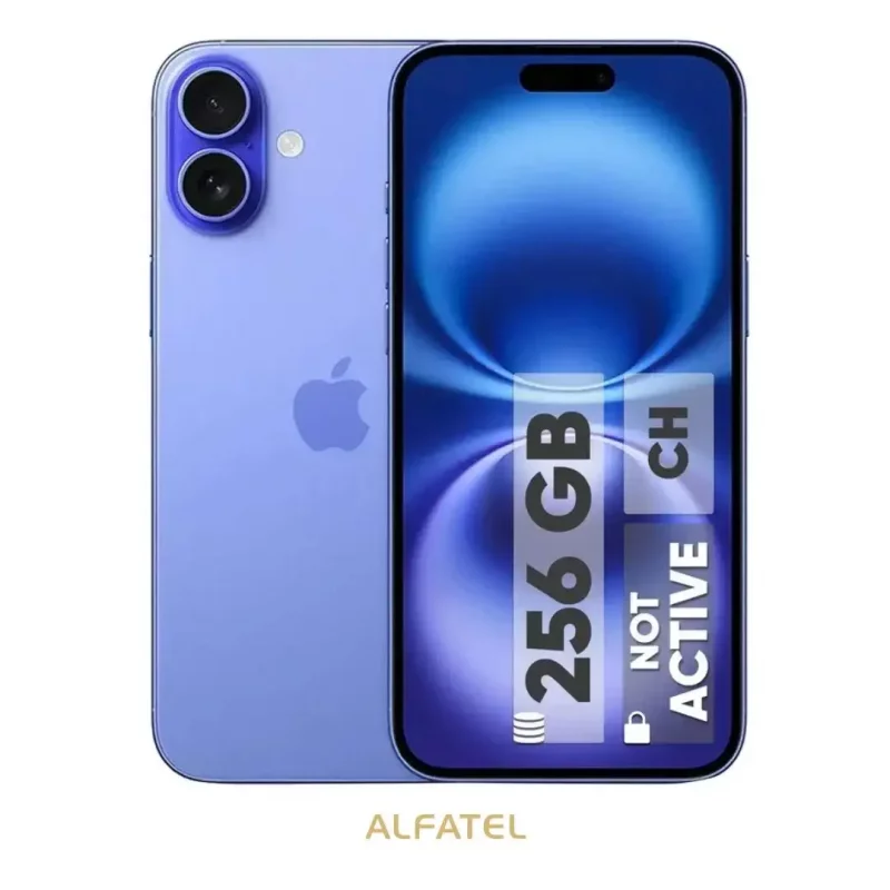 گوشی موبایل آیفون 16 نرمال 256 گیگابایت CH نات اکتیو - رجیستر شده | IPHONE 16 256 CH-NON