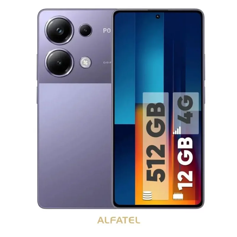 گوشی موبایل شیائومی مدل POCO M6 PRO با حافظه 512 گیگابایت و رم 12گیگ