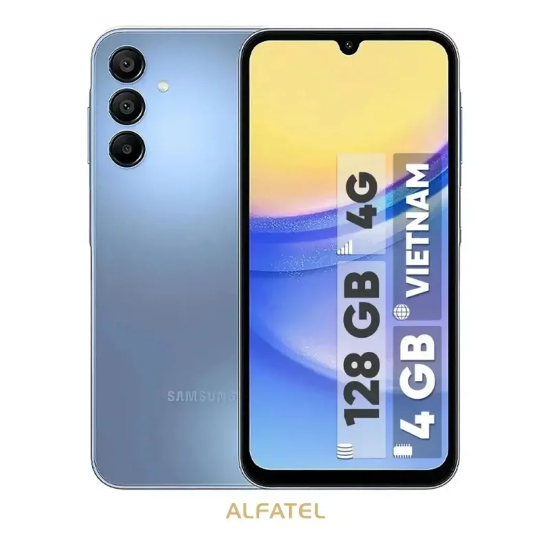 گوشی موبایل سامسونگ مدل Galaxy A15 حافظه 128 گیگابایت و رم 4 گیگابایت