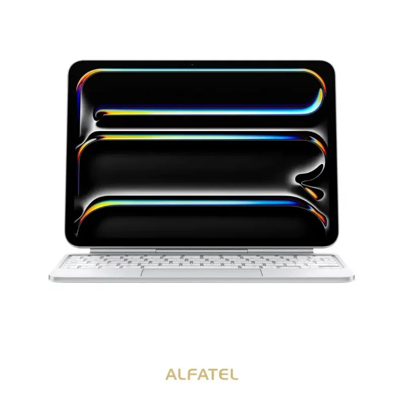 کیبورد تبلت اپل مدل Magic مناسب برای iPad Pro نسل M4 سایز 11 اینچی