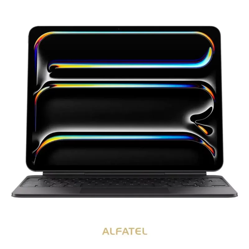 کیبورد تبلت اپل مدل Magic مناسب برای iPad Pro نسل M4 سایز 13 اینچی