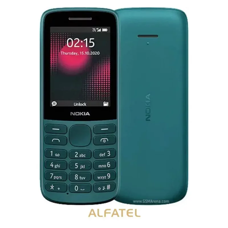 گوشی موبایل نوکیا مدل 215 4G دو سیم کارت حافظه 128 مگابایت و رم 64 مگابایت -مونتاژ ایران