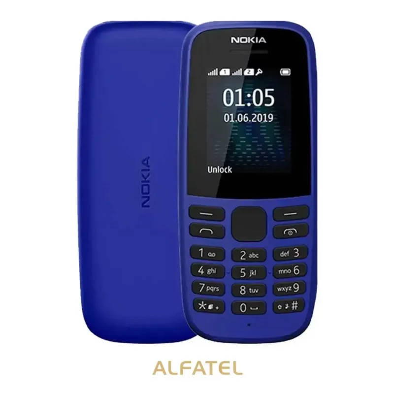 گوشی موبايل نوکيا مدل 105  2019  ظرفیت 4 مگابایت رم 4 مگابایت - مونتاژ ایران