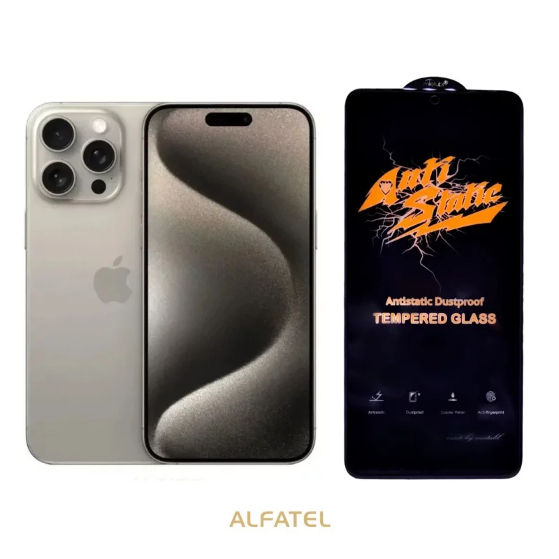 گلس آنتی استاتیک میتوبل اپل IPHONE 15 pro