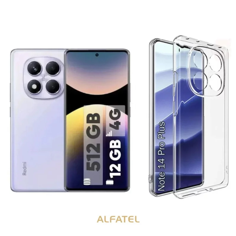 کاور شفاف مناسب برای گوشی موبایل شیائومی Note 14 pro