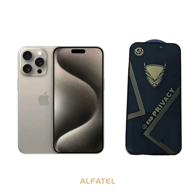 گلس پرایوسی OG اپل IPHONE 15 pro