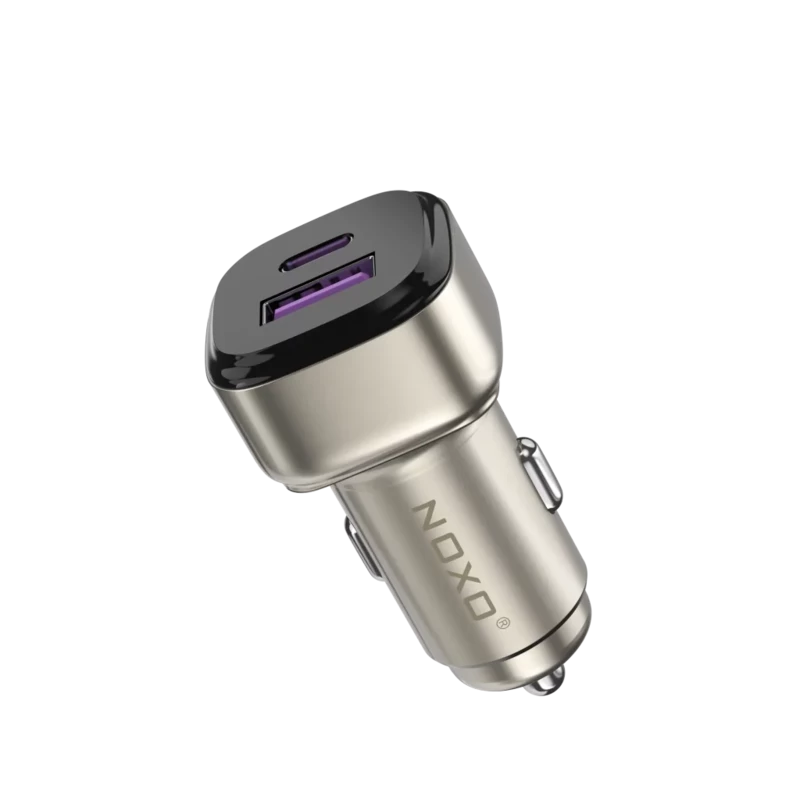 شارژر فندکی نوکسو CCN-P-5 شارژ سوپر فست 55W با QC4.0 و PD30W