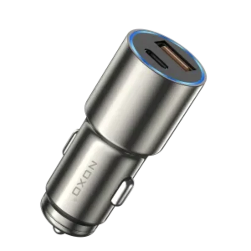 شارژر فندکی ماشین  نوکسو CCN-3 | سوپر فست شارژ 48W با PD 30W + QC3.0 | بدنه فلزی