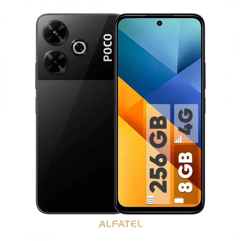 گوشی شیائومی مدل Poco M6 4G با حافظه 256 گیگابایت و رم 8 گیگابایت