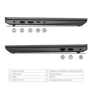 لپ تاپ لنوو مدل v15  با پردازنده core i5 13420 h , حافظه 512 گیگابایت و  رم 16 گیگابایت
