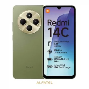 قیمت و خرید گوشی موبایل شیائومی مدل Redmi 14c با حافظه  128 گیگابایت و رم 6 گیگ در رنگ سبز