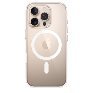 کاور شفاف مدل مگ سیف مناسب برای گوشی موبایل اپل iphone 16 pro