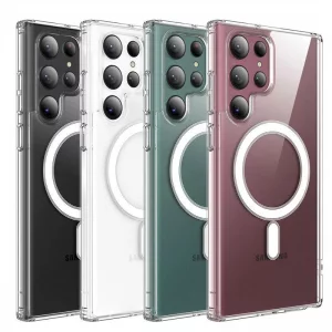 کاور شفاف مدل مگ سیف مناسب برای گوشی موبایل سامسونگ s25 ultra