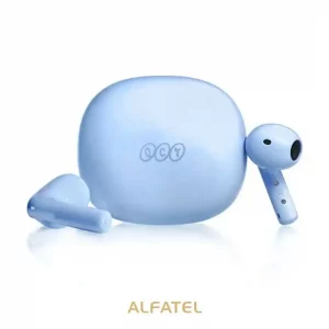 قیمت و خرید هدفون بلوتوثی کیو سی وای مدل AilyBuds E10 در رنگ آبی روشن