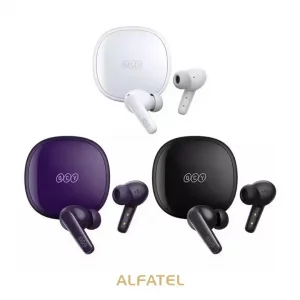 قیمت و خرید هدفون بلوتوثی کیو سی وای مدل T13x در رنگ سفید