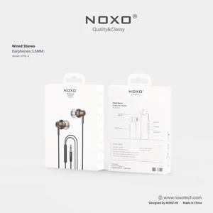 هندزفری سیمی نوکسو مدل HFN-4 | صدای استریو با جک 3.5mm و طراحی سبک