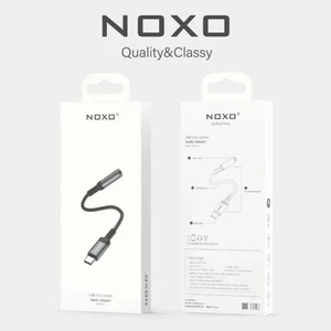 مبدل USB-C به جک 3.5 میلی متری نوکسو مدل JACK-N-2  |طول 1.4متر