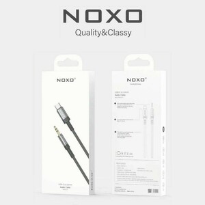 کابل AUX نوکسو USB-C به جک 3.5 میلی متری مدل AUX-N-3 | طول 1.5 متر