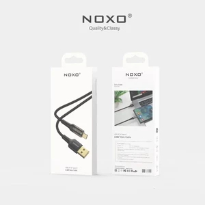کابل تبدیل  USB-A به Type-C نوکسو مدل CN-3 طول  1.2 متر