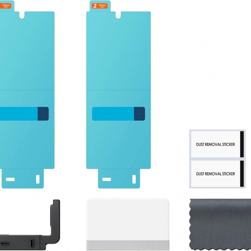 محافظ صفحه نمایش اصلی سامسونگ Galaxy Z Fold 6 Anti-reflecting Film ساخت کره جنوبی ضد بازتاب و تابش نور پک دوتایی