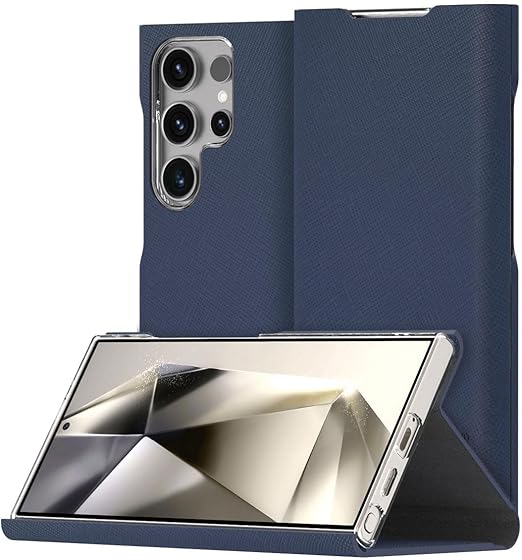 کیف کلاسوری آراری مدل Bonnet Stand مناسب برای گوشی موبایل سامسونگ Galaxy S24 Ultra