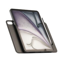 قاب آیپد پرو 13 اینچ 2024 جداشدنی با قابلیت اتصال چرخشی و مغناطیسی برند لِوِلو مدل کانورج Levelo Converge Detachable Case for iPad Pro 13 2024