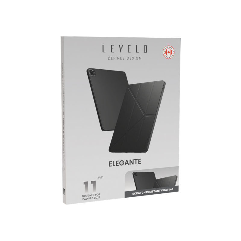 قاب آیپد پرو 11 اینچ 2024  برند لِوِلو مدل اِلِگانت Levelo Elegante Case for iPad Pro 11 2024