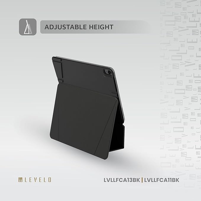 قاب آیپد ایر 11 و 10.9 اینچ 2022 /2024 برند لِوِلو مدل لاکسرا فولیو Levelo Luxora Folio Case for iPad Air 11/10.9 2024,2022