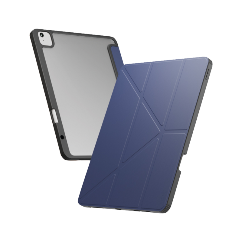 قاب آیپد پرو 13 اینچ 2024 برند لِوِلو مدل کانور پشت شفاف Levelo Conver Clear Back Hybrid Case for iPad Pro 13 inch 2024