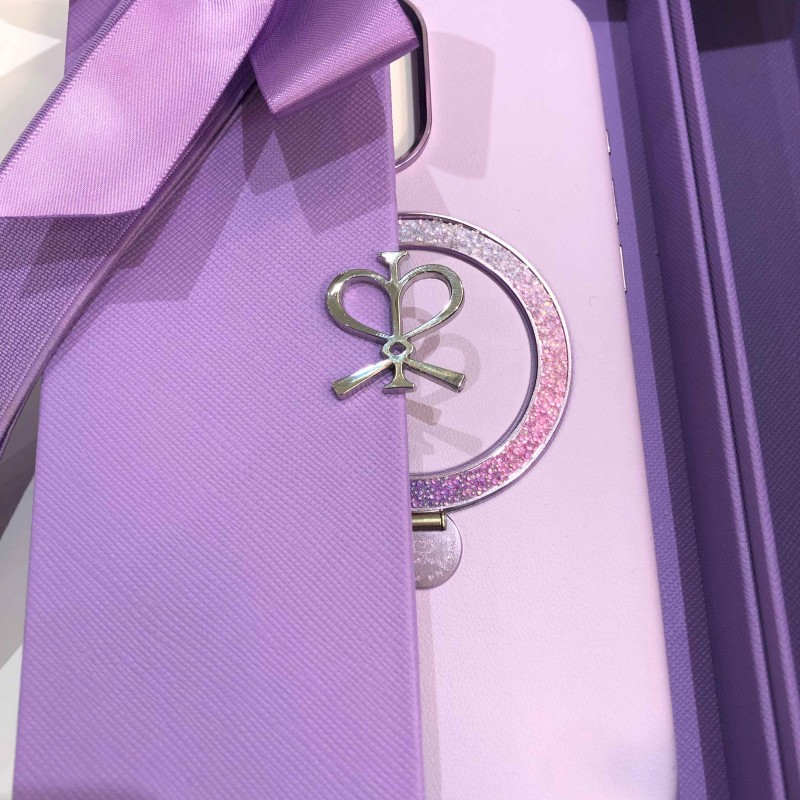 قاب لوکس نور کریستالی مگ سیف پینانا آیفون 16 پرو مکس PYNANA DANCING CIRCLE SERIES PHONE CASE FOR IPHONE 16 PRO MAX 6.9"-MAGSAFE