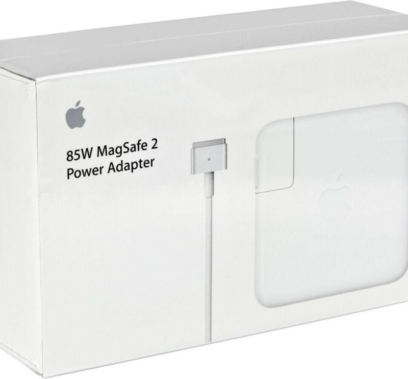 شارژر لپ تاپ مگ سیف اپل 85W Apple Magsafe 2 Power Adapter توان 85 وات مدل A1424 پارت نامبر MD506