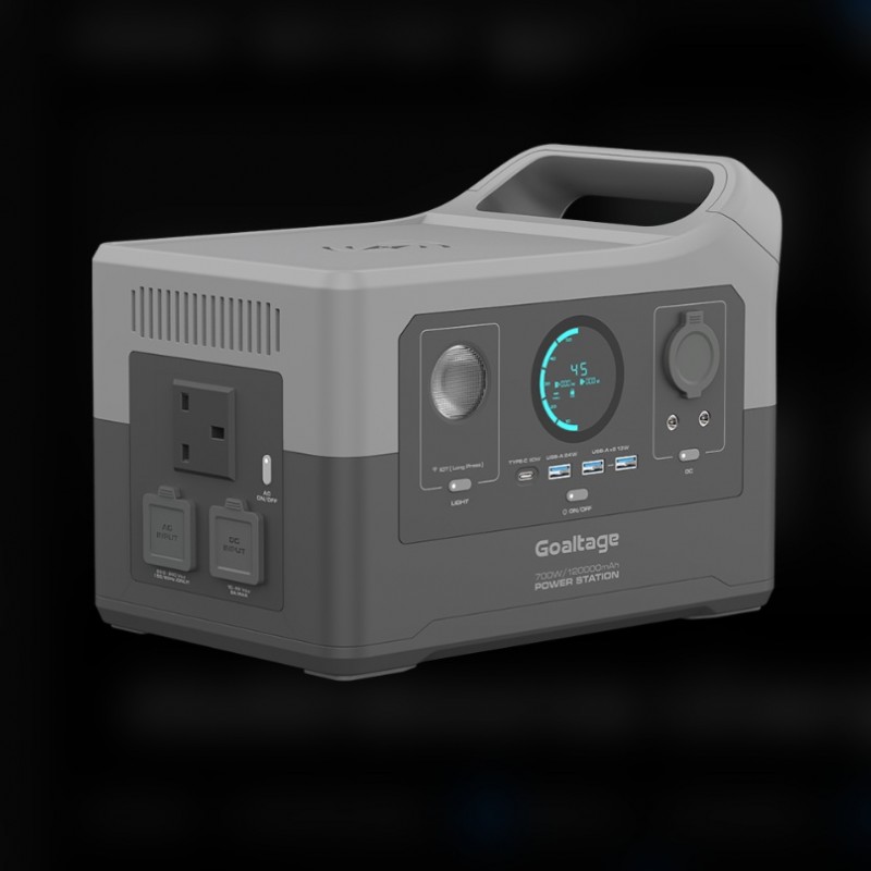 پاور استیشن و پاوربانک قابل حمل 120000 هزار میلی آمپر مدل PS01 گلتیج Goaltage ChargeMax 700W portable power station