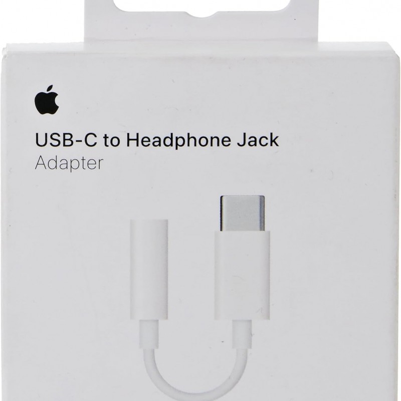 مبدل تایپ سی به جک 3.5 میلیمتری اپل Apple Type-C To Headphone Jack A2155 MU7E2ZM/A