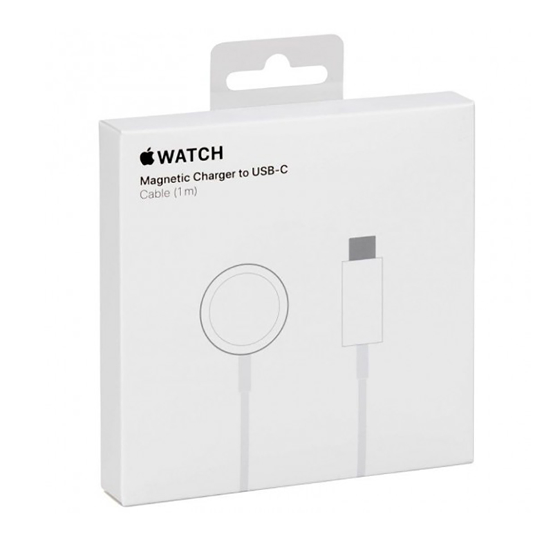 کابل اصلی شارژ سریع مغناطیسی اپل واچ Apple Watch Magnetic Fast Charger to USB-C Cable A2515 MLWJ3ZM/A 1m