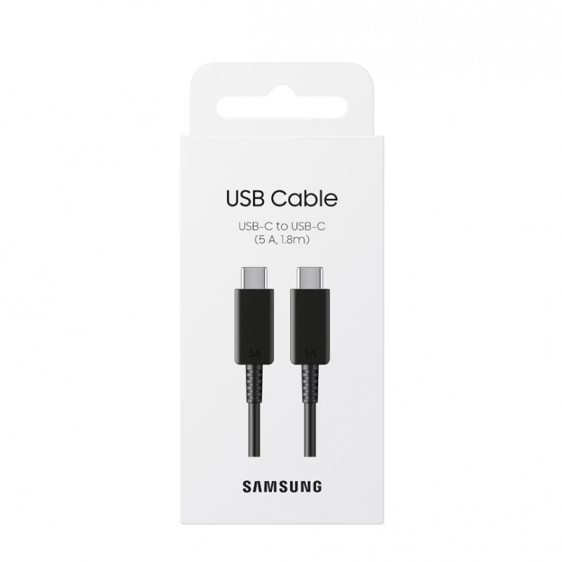 کابل تبدیل USB-C به USB-C سامسونگ Samsung USB Cable 5A 1.8m EP-DX510