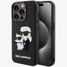 کاور کارل لگرفلد KARL LAGERFELD کد KCNK مناسب برای گوشی موبایل اپل IPHONE 15 PRO MAX