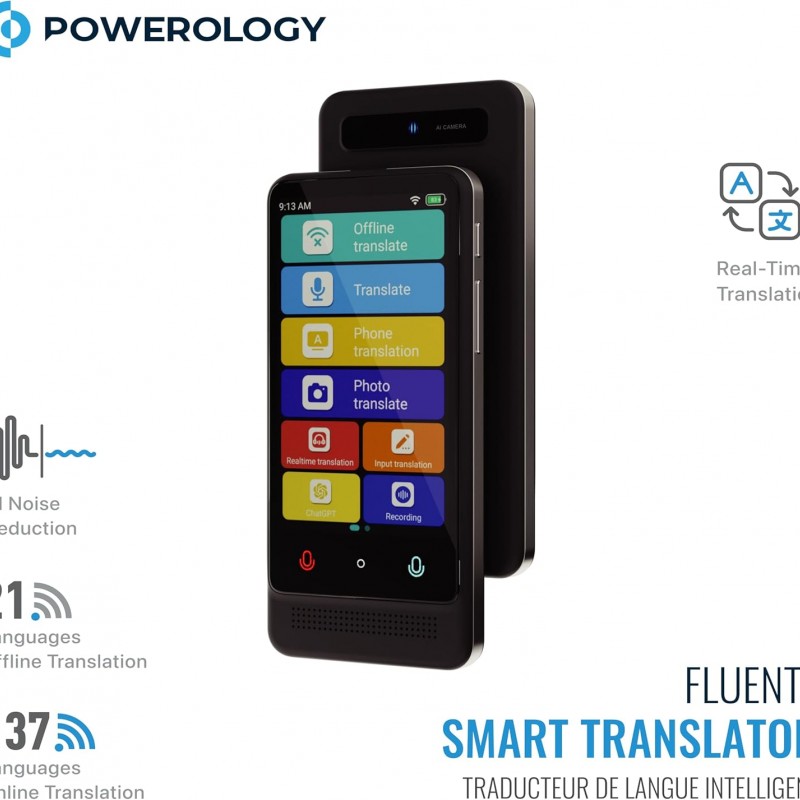 مترجم جیبی  هوشمند پاورولوژی Powerology Smart Translator