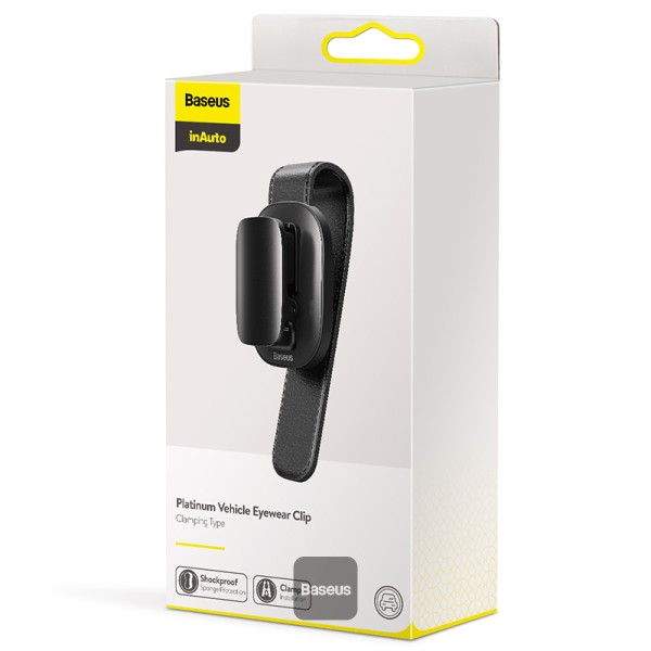 نگهدارنده عینک خودرو بیسوس مدل  Baseus Platinum Vehicle Eyewear Clip ACYJN-B01