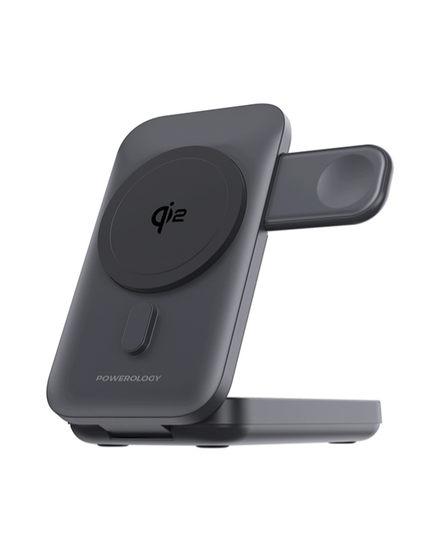 پاوربانک پاورولوژی مدل PPBCHA35-BK ظرفیت 10000 میلی آمپر ساعت